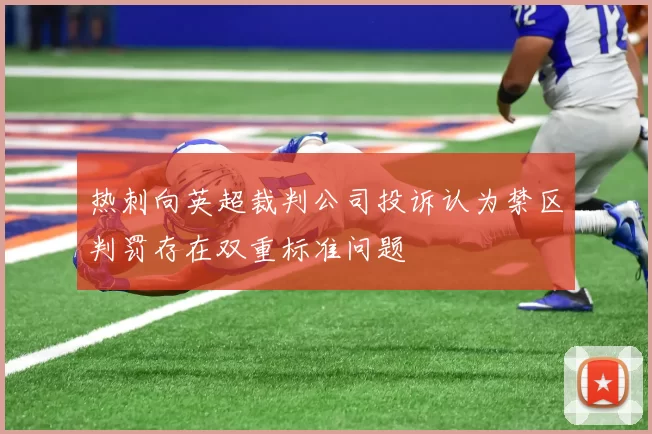 热刺向英超裁判公司投诉认为禁区判罚存在双重标准问题
