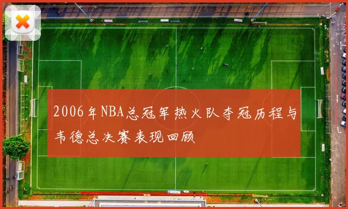 2006年NBA总冠军热火队夺冠历程与韦德总决赛表现回顾