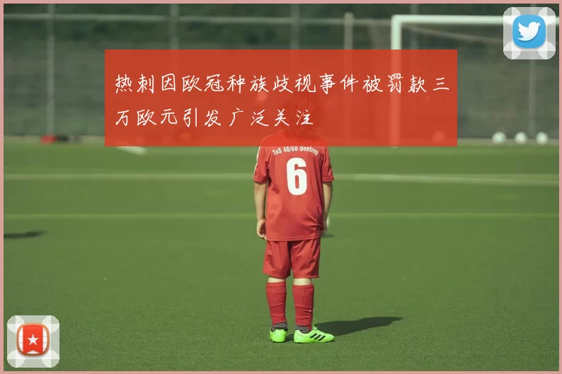 热刺因欧冠种族歧视事件被罚款三万欧元引发广泛关注