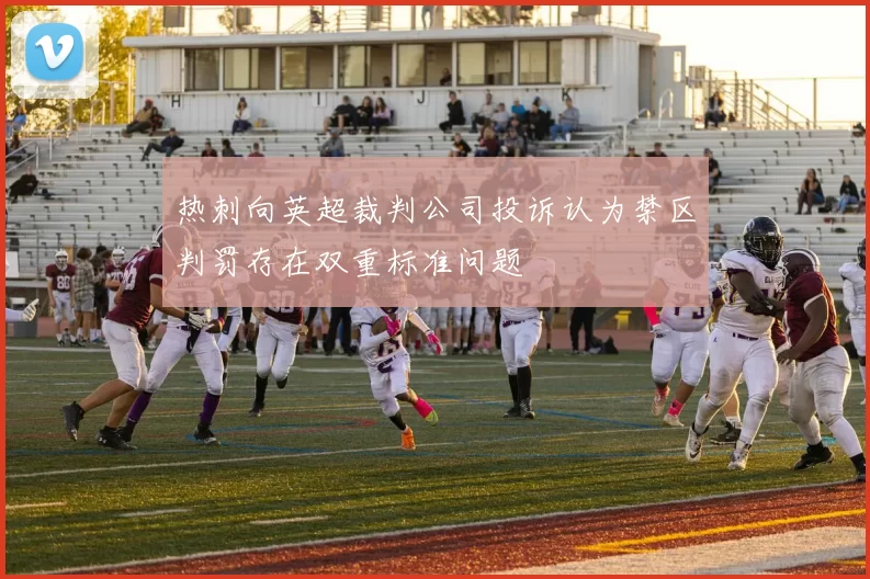 热刺向英超裁判公司投诉认为禁区判罚存在双重标准问题